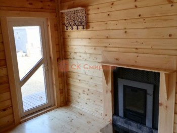 Фото №55: баня из бруса 108