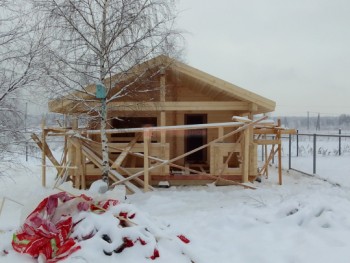 Фото №28: баня из бруса 118