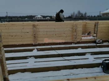 Фото №71: баня из бруса 118