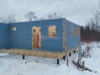 Фото №4: баня из бруса 138