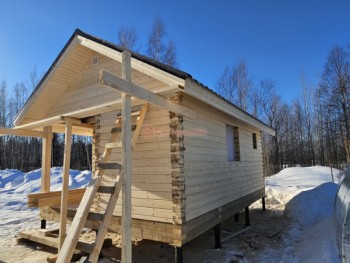 Фото №3: баня из бруса 143