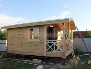 Фото №2: баня из бруса 22