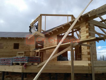 Фото №101: баня из бруса 33