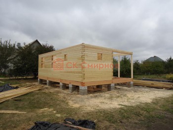 Фото №22: дом из бруса 44