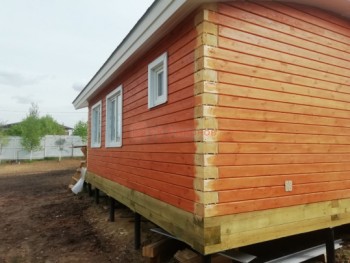 Фото №75: баня из бруса 70