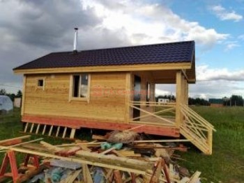 Фото №20: баня из бруса 89