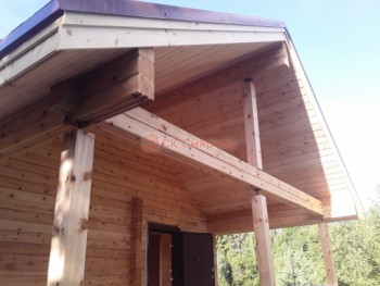 Фото №5: баня из бруса 94