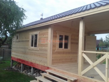 Фото №4: баня из бруса 97