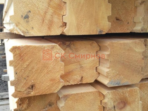 Профилированный брус из алтайского кедра - фото №5